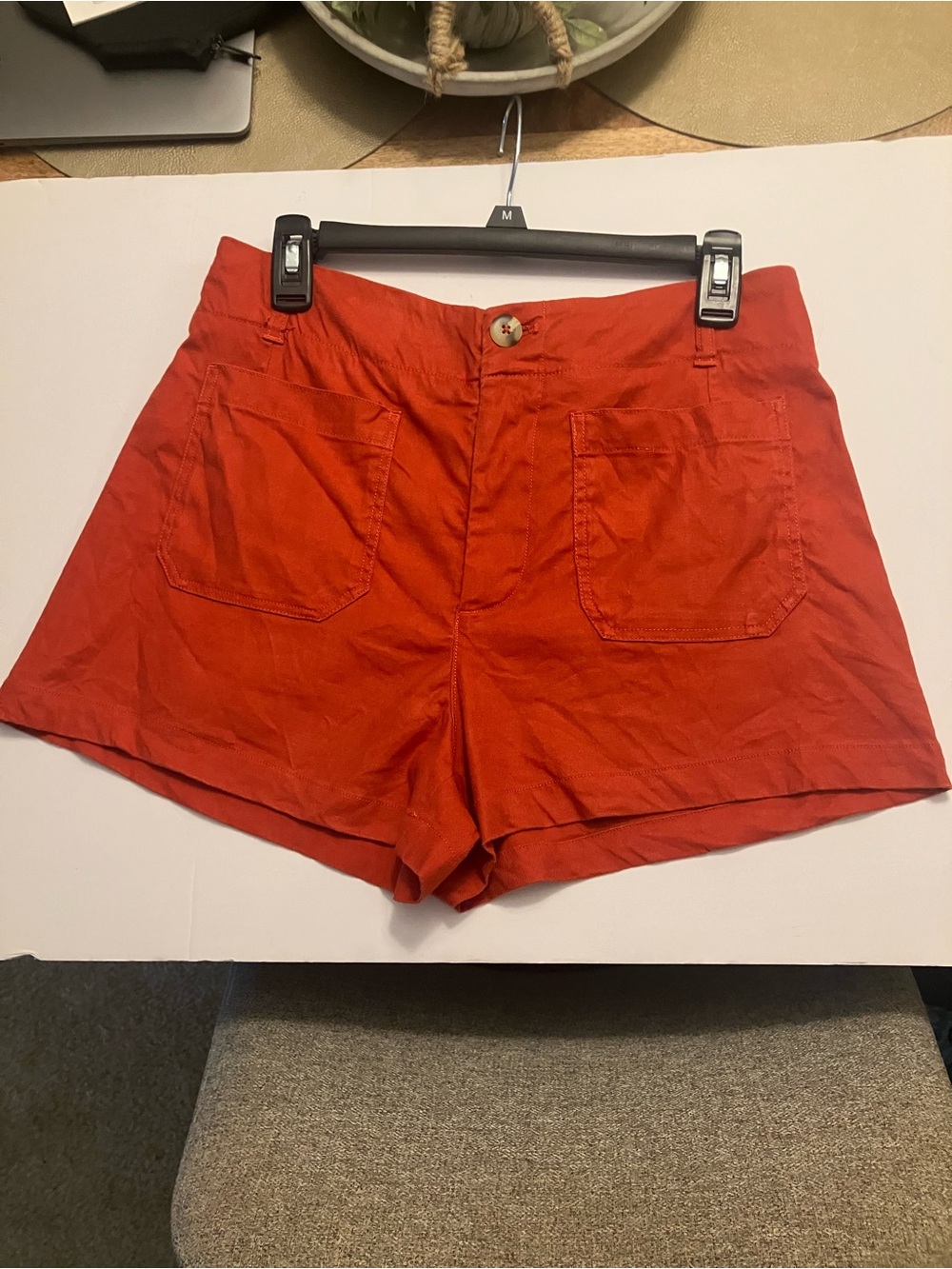 Anthropologie Maeve Collette Linen Shorts 29